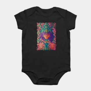 Aztec Goddess Tattoo Baby Bodysuit